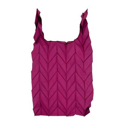 Nuno Circle Pleated Bag