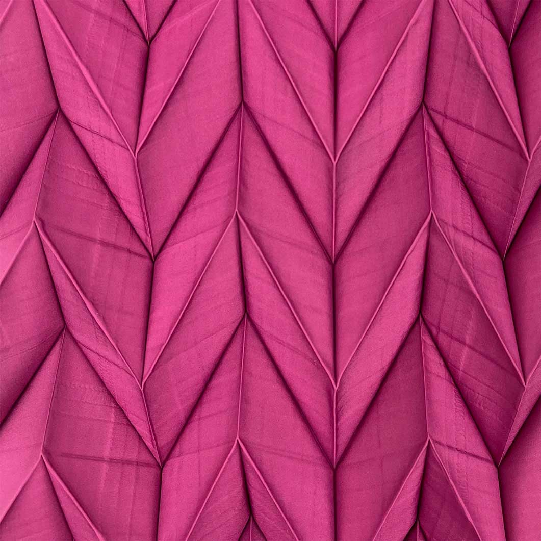 Nuno Circle Pleated Bag