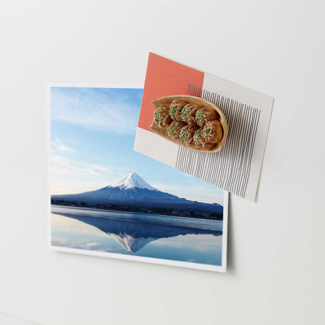 Mini Japanese Food Strong Magnet Handmade Resin Fridge Magnet
