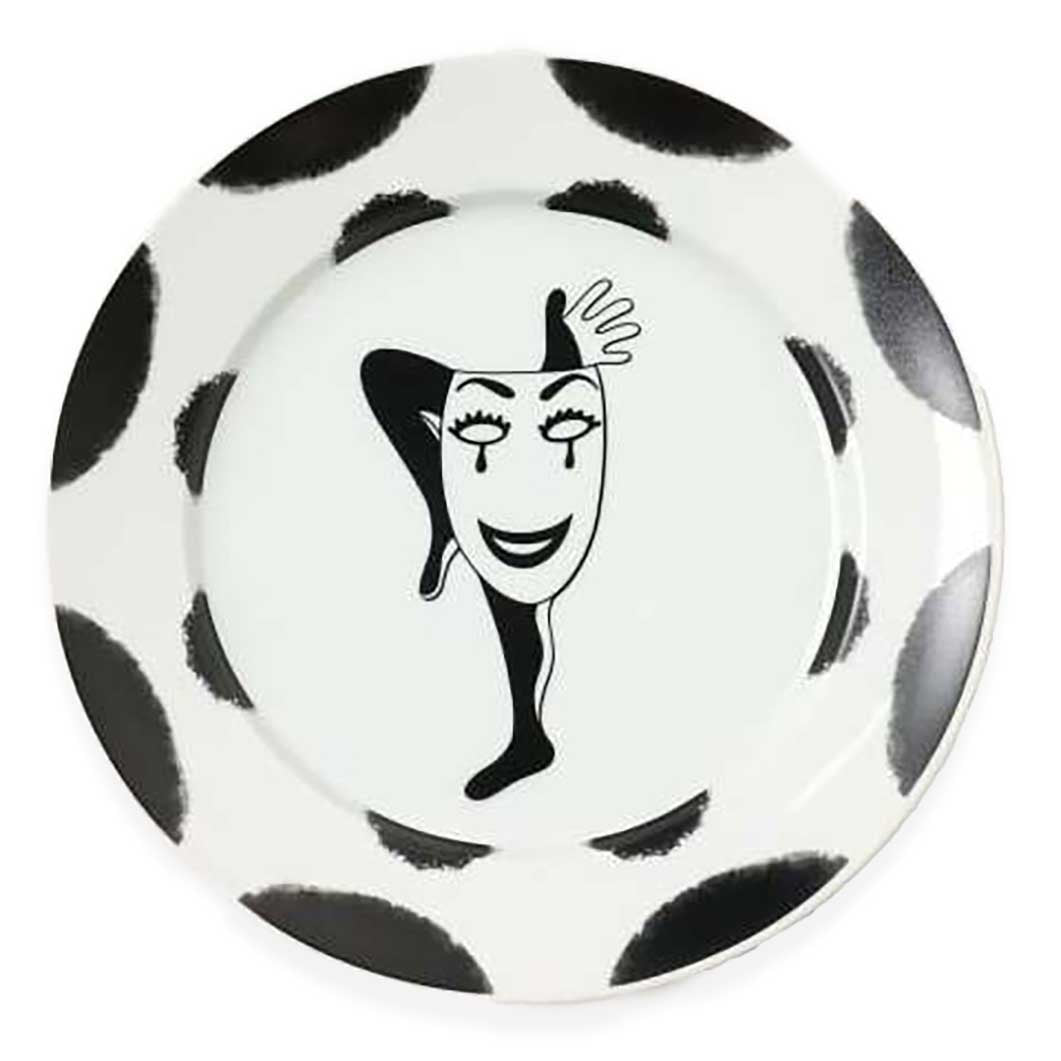 Tadanori Yokoo Pierrot Meat Plate