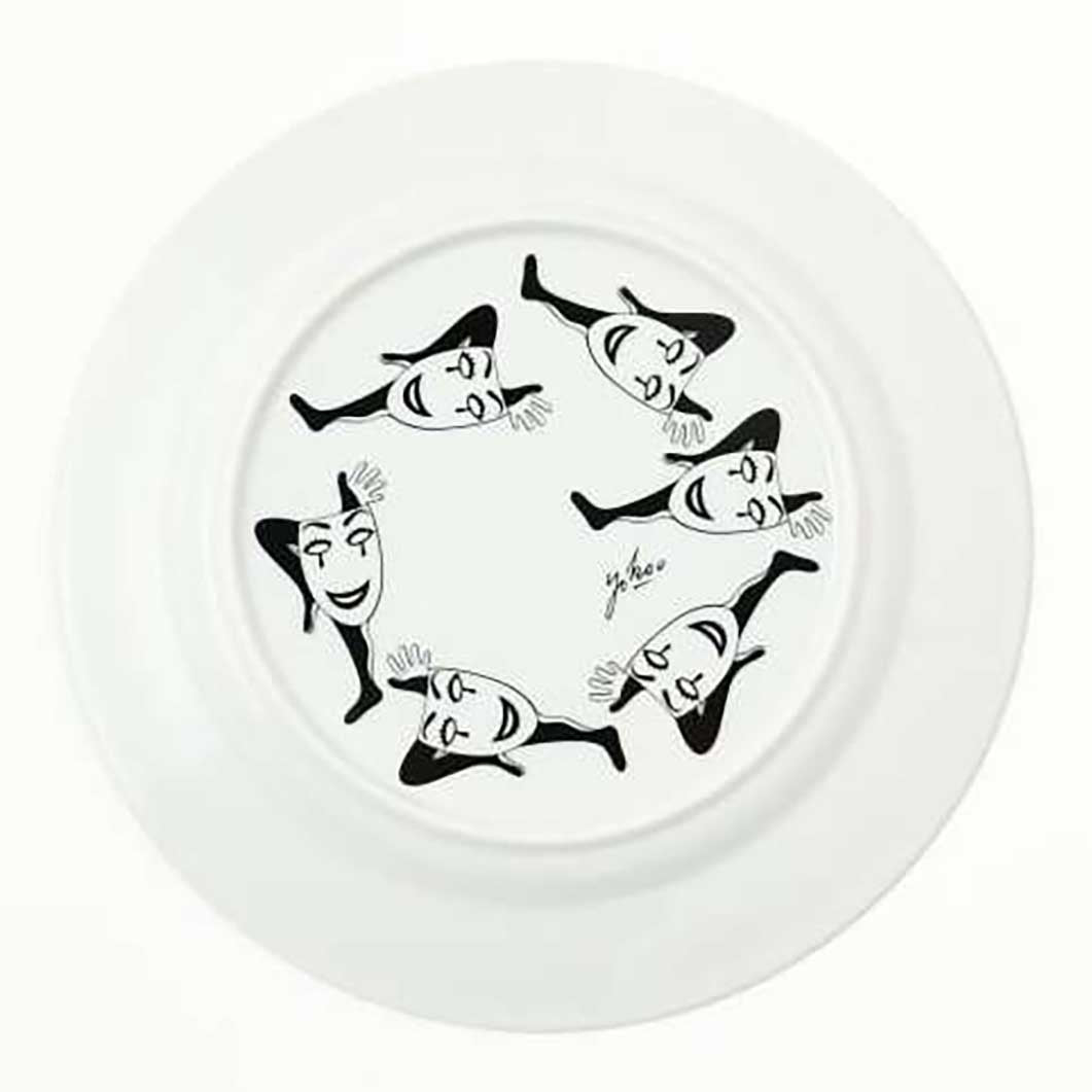 Tadanori Yokoo Pierrot Meat Plate