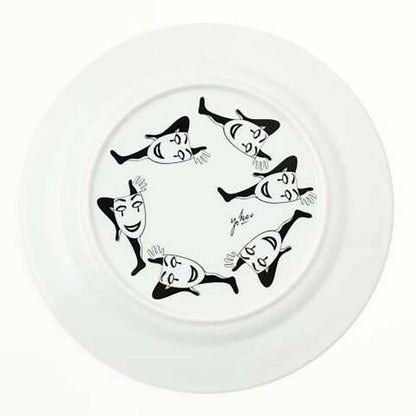 Tadanori Yokoo Pierrot Meat Plate