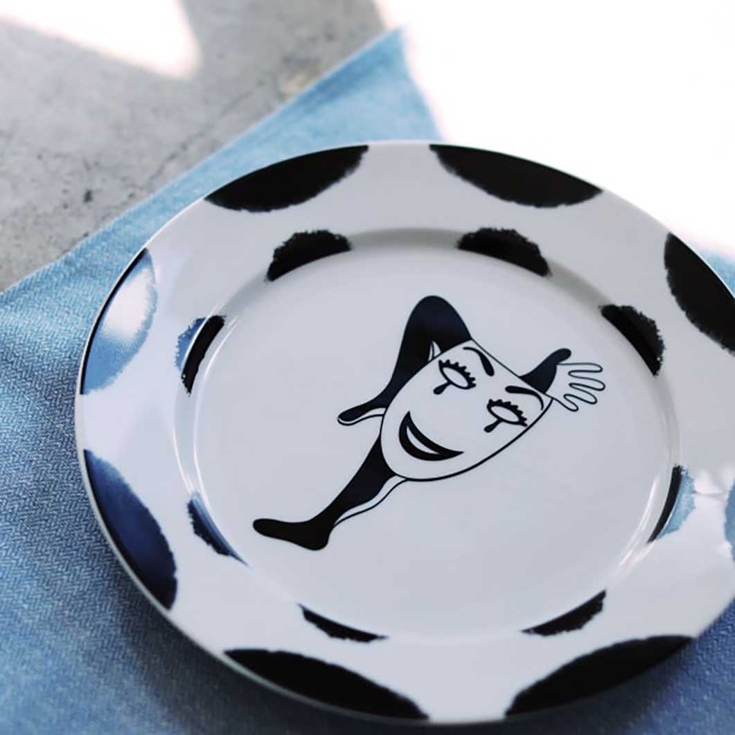Tadanori Yokoo Pierrot Meat Plate