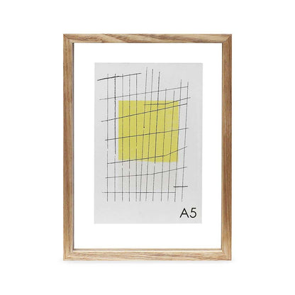 MoMA A5 Floating Wood Picture Frame
