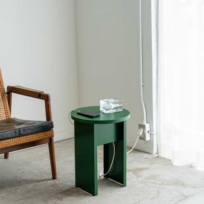 Buddy Side Table with Cable Management Storage