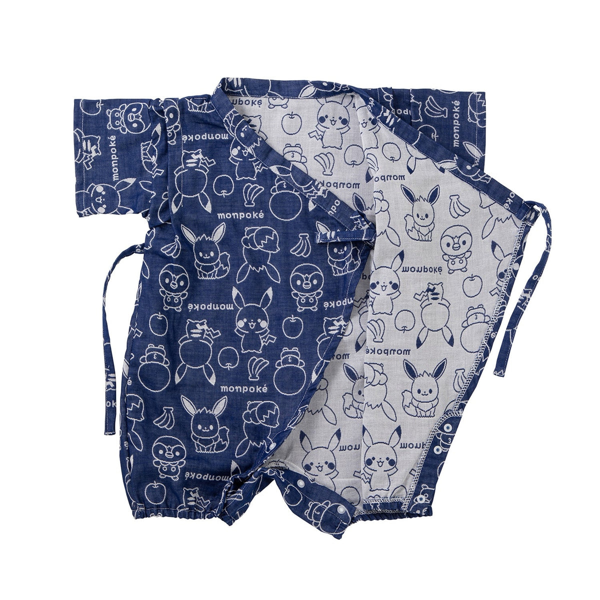 Monpoke Pokemon Baby Jinbei Romper