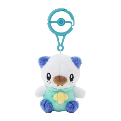 Pokemon Oshawott Mascot Keychain with Poke Ball Carabiner