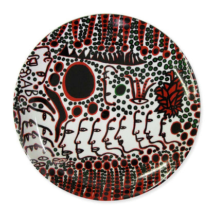 Yayoi Kusama Women Wait for Love Ceramic Decorative Plate