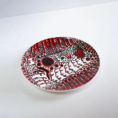 Yayoi Kusama Women Wait for Love Ceramic Decorative Plate