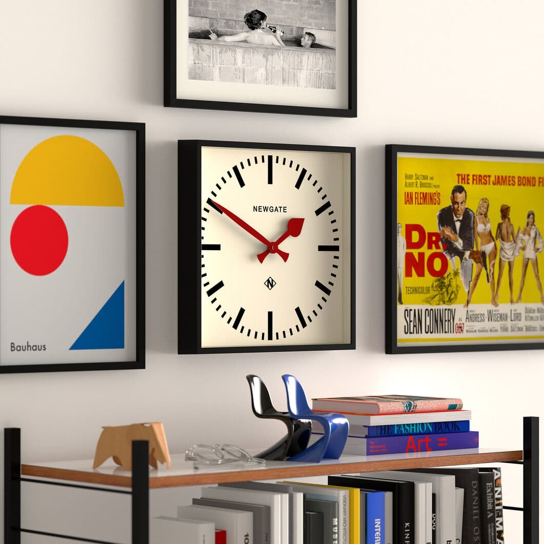 CAMPAIGN No.5 Railway Wall Clock by Jim Read