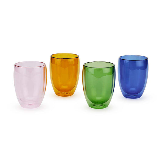 Bodum Pavina Medium Double Wall Glass Set of 4