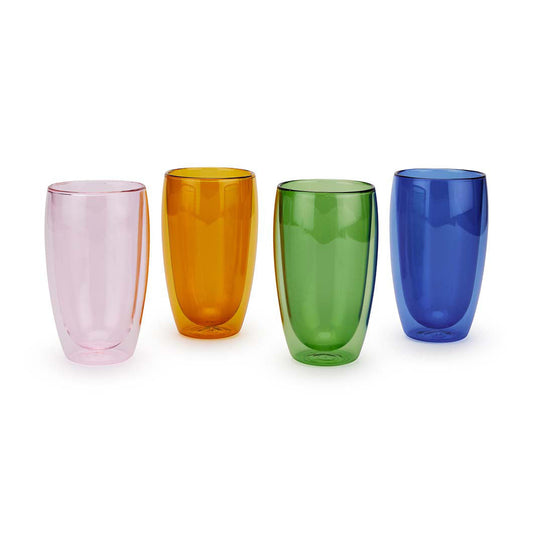 Bodum Pavina Large Double Wall Glass Set of 4