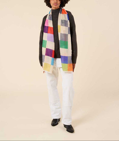 Ellsworth Kelly Hundred Panels Scarf