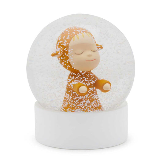 Yoshitomo Nara Little Wanderer Snow Globe Art Collectible
