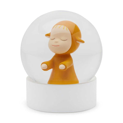 Yoshitomo Nara Little Wanderer Snow Globe Art Collectible