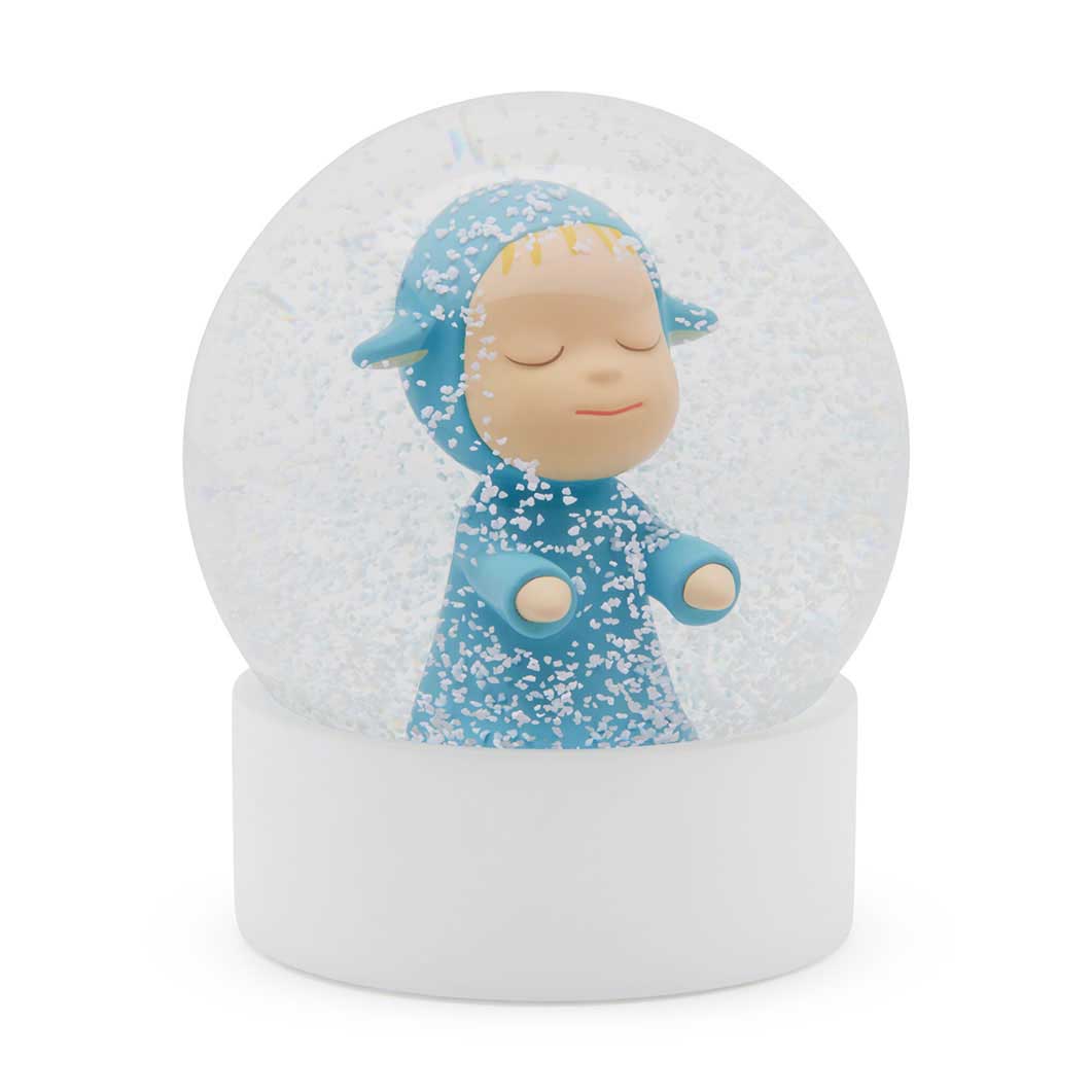 Yoshitomo Nara Little Wanderer Snow Globe Art Collectible