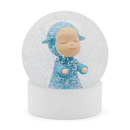 Yoshitomo Nara Little Wanderer Snow Globe Art Collectible