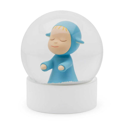 Yoshitomo Nara Little Wanderer Snow Globe Art Collectible