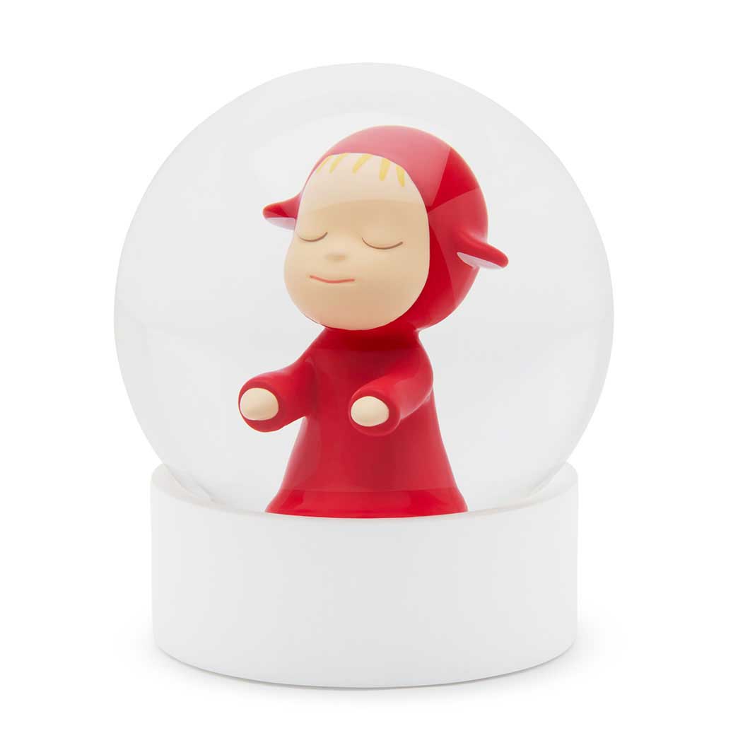 Yoshitomo Nara Little Wanderer Snow Globe Art Collectible