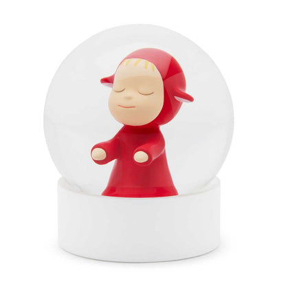 Yoshitomo Nara Little Wanderer Snow Globe Art Collectible