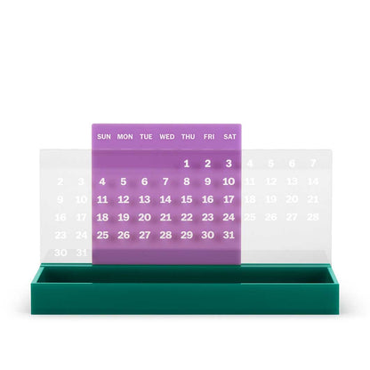 MoMA Colorplay Perpetual Calendar Organizer