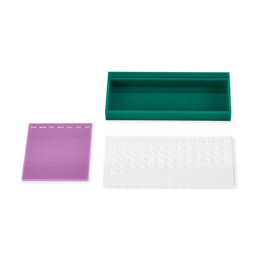 MoMA Colorplay Perpetual Calendar Organizer