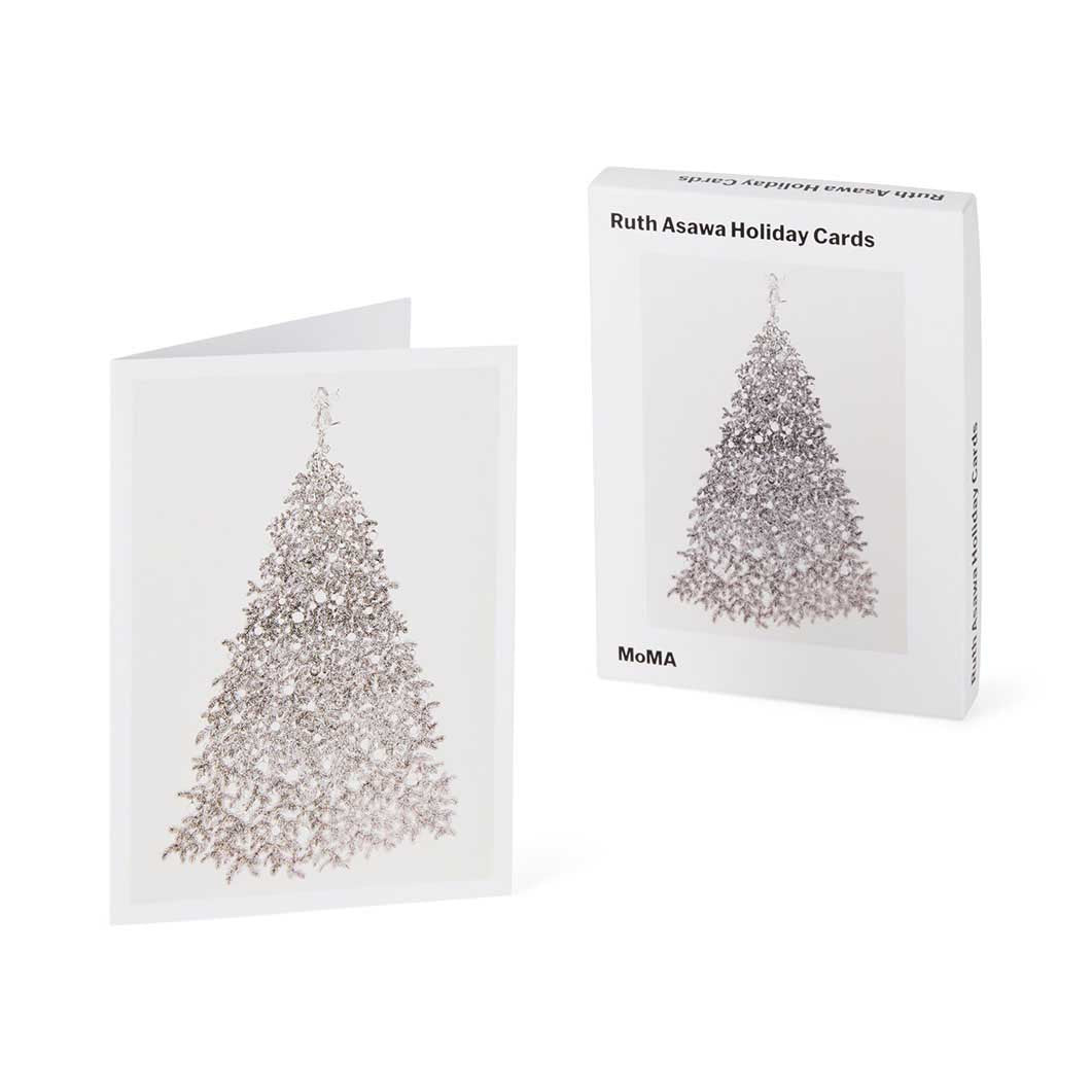 MoMA Ruth Asawa Christmas Tree Greeting Cards Set
