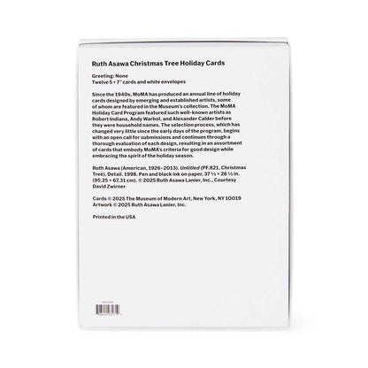 MoMA Ruth Asawa Christmas Tree Greeting Cards Set