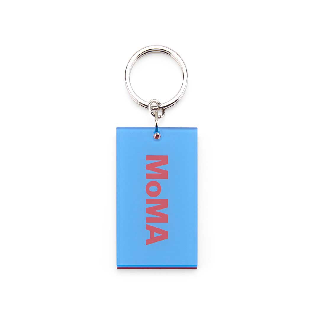 MoMA Colorful Logo Acrylic Keyring