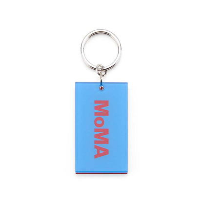 MoMA Colorful Logo Acrylic Keyring