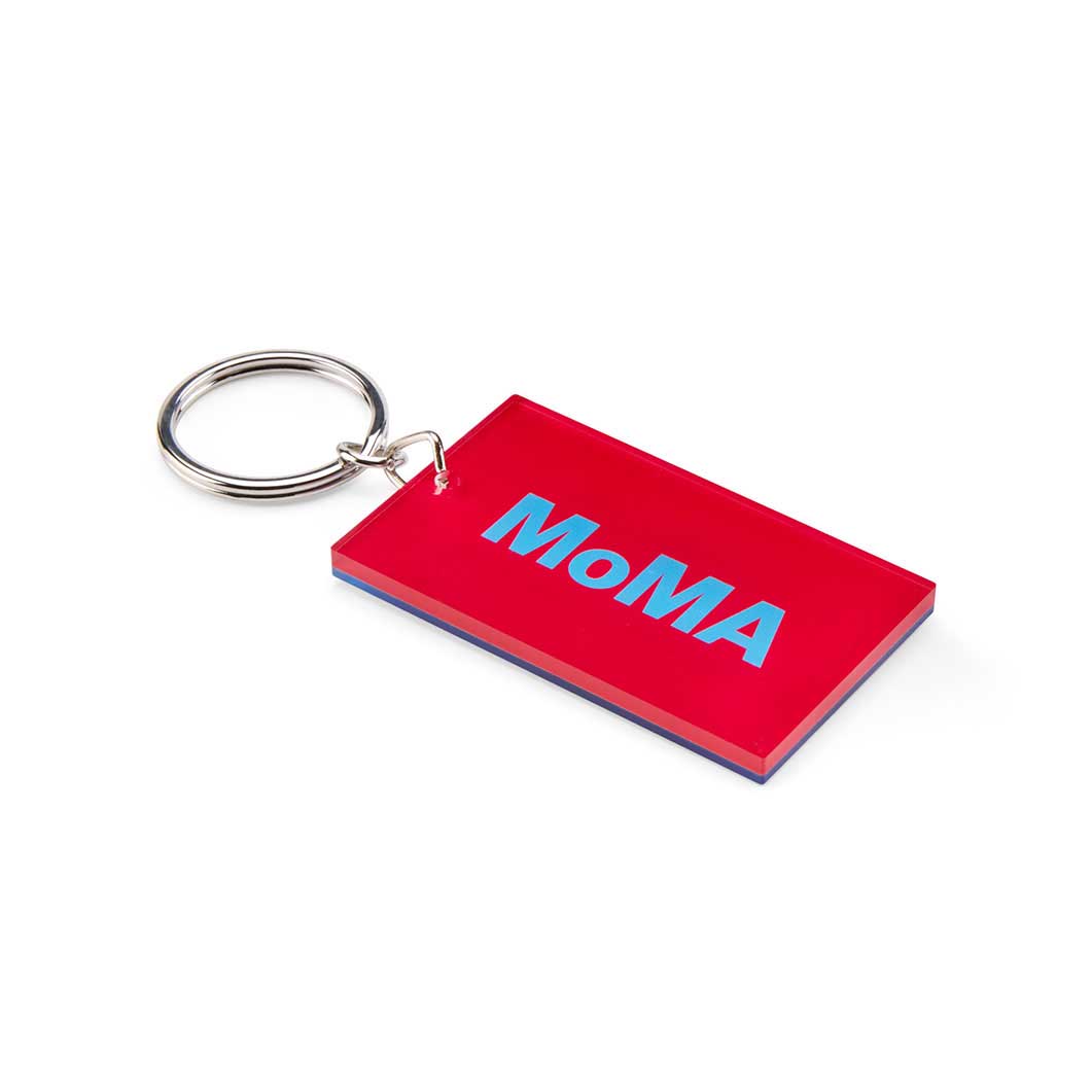 MoMA Colorful Logo Acrylic Keyring
