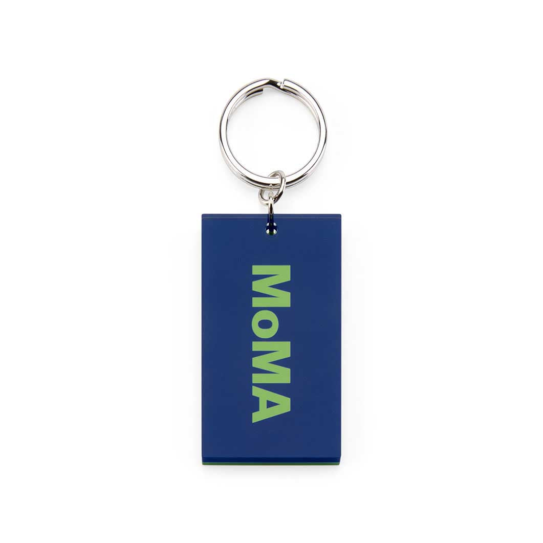 MoMA Colorful Logo Acrylic Keyring