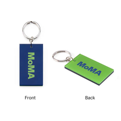 MoMA Colorful Logo Acrylic Keyring