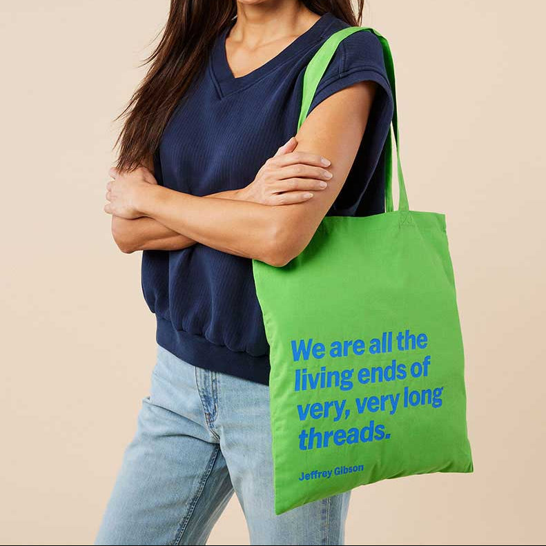 MoMA Jeffrey Gibson Artist Quote Cotton Tote Bag