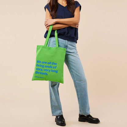 MoMA Jeffrey Gibson Artist Quote Cotton Tote Bag