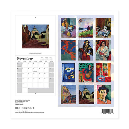 Henri Matisse 2026 Wall Calendar