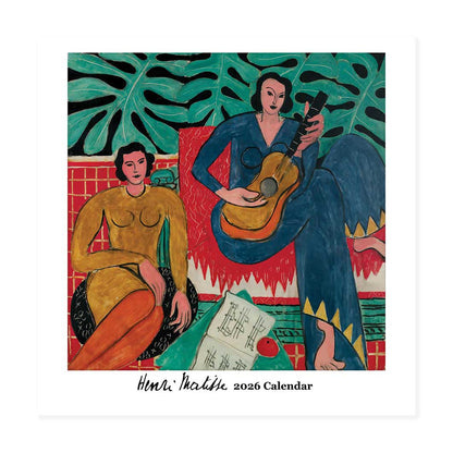 Henri Matisse 2026 Wall Calendar
