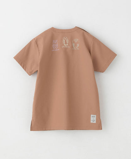 Scrub Canvas Club × WONDER ART Asahiyama Zoo Unisex Scrub Top R69