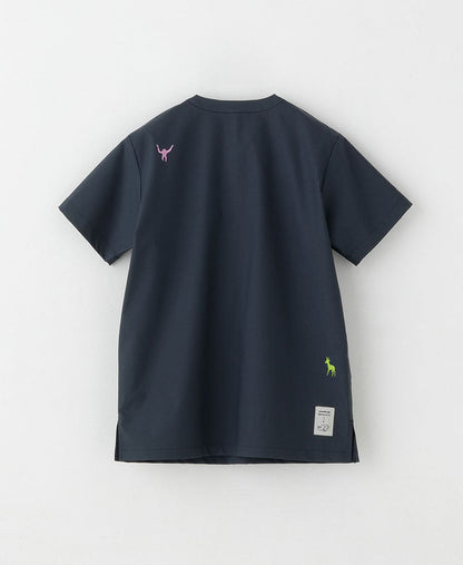Scrub Canvas Club × WONDER ART Asahiyama Zoo Unisex Scrub Top R69