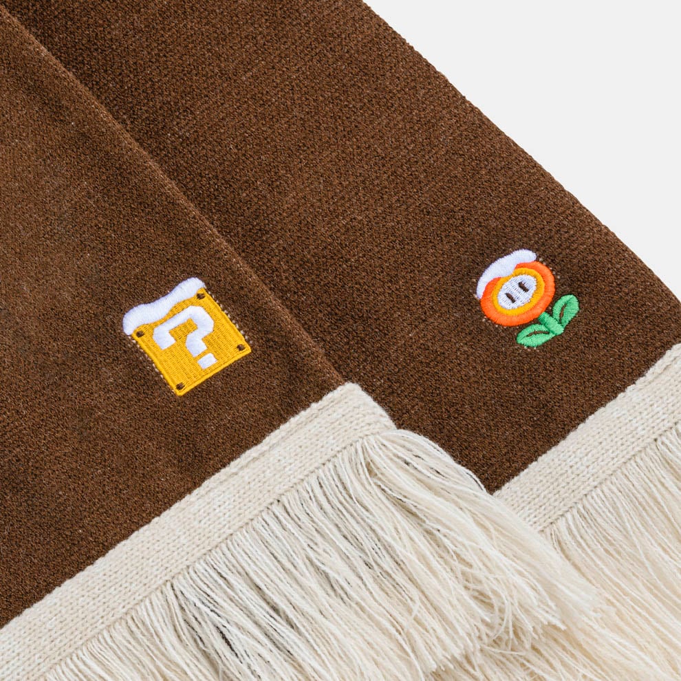 Super Mario Winter Collection Knit Scarf