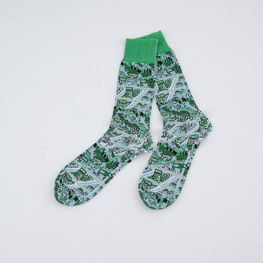 Tabio MOTHER 2 Onett Map Knit Socks