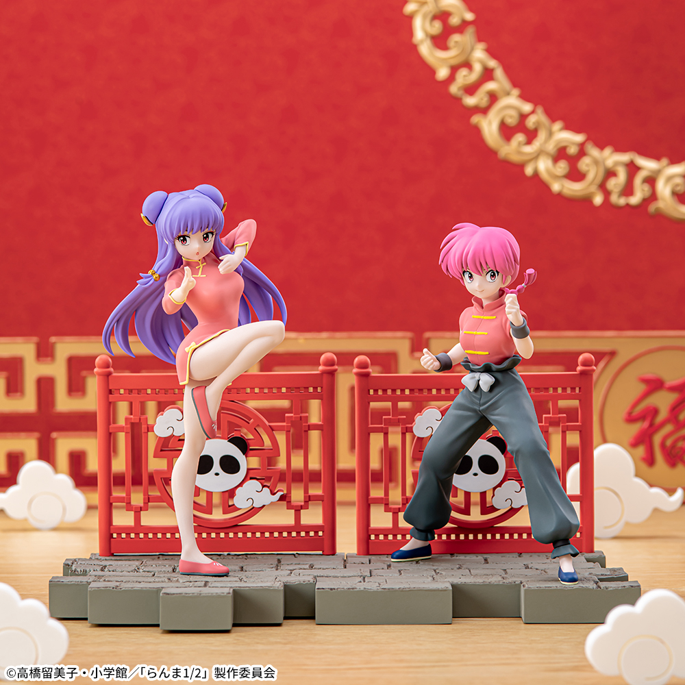 Ranma 1/2 Luminasta Figure Set – 4 Collectible Figures