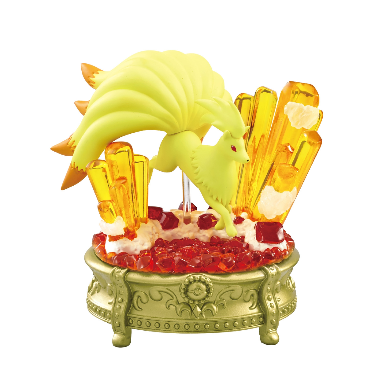 Pokemon Gemstone Collection Box Miniature Figures – 6 Types Collectible Set