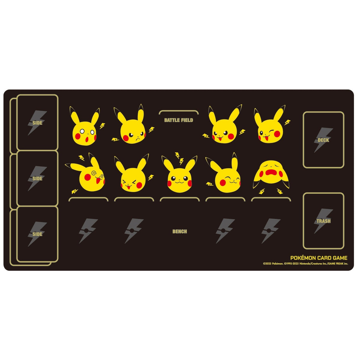 Pokemon Pikachu and Ogre Rubber Play Mat