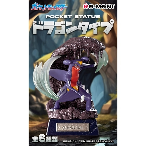 Pokemon Pocket Statue Dragon Type Box Miniature Figures – 6 Types Collectible Set