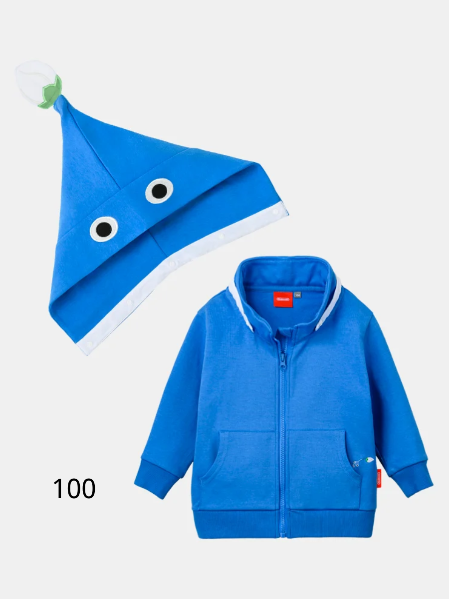 Nintendo Pikmin Hoodie – Cotton Blend Pullover Sweatshirt