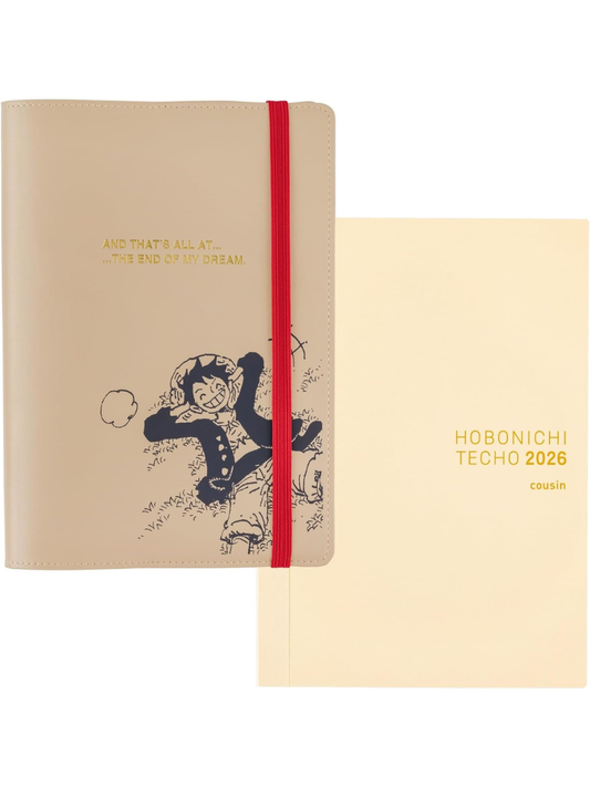 Hobonichi Techo A5 Cousin – End of Luffy’s Dream One Piece Planner + Cover