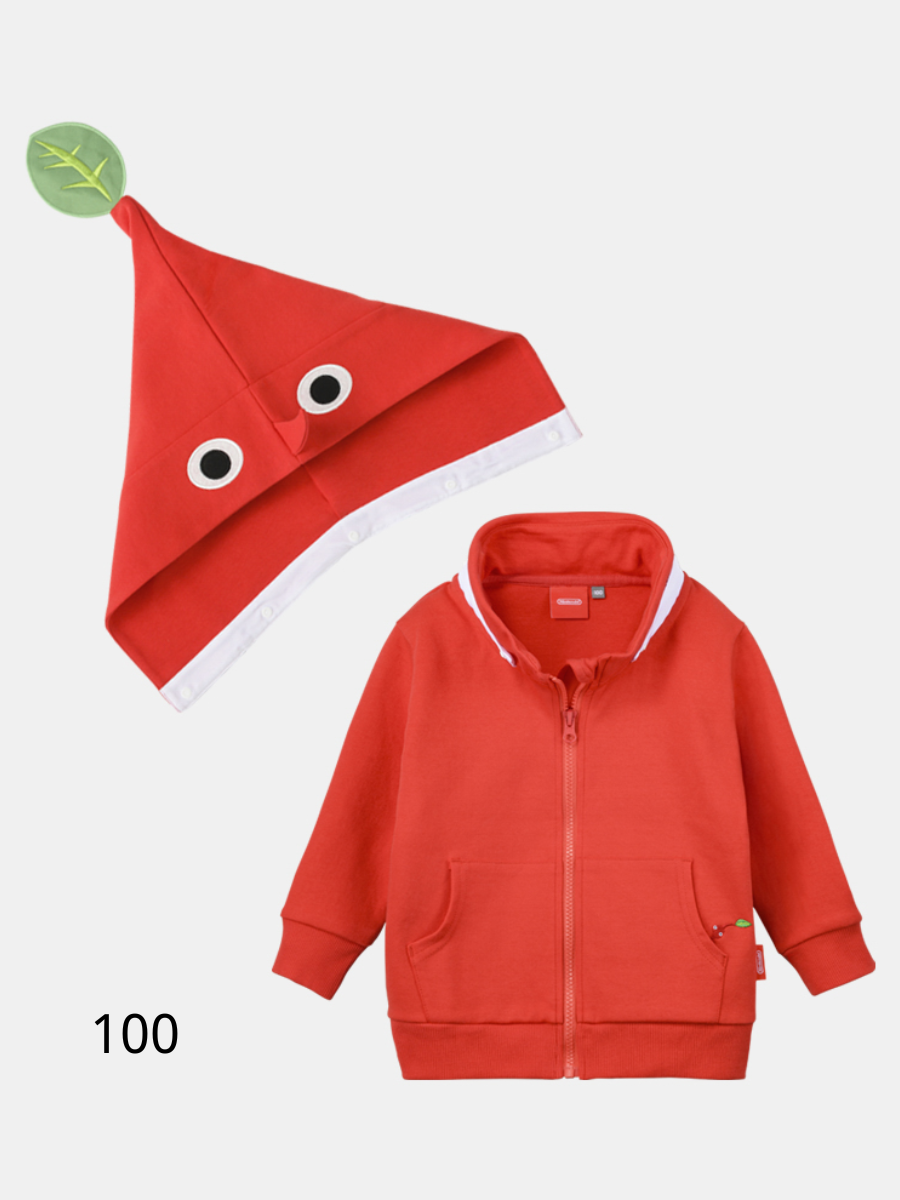 Nintendo Pikmin Hoodie – Cotton Blend Pullover Sweatshirt
