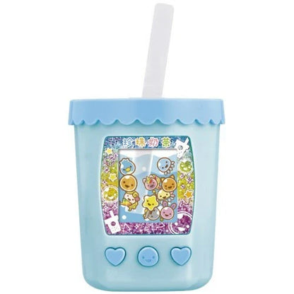 Bandai Puni Tapi Chan Aqua Milk Tea LCD Interactive Toy