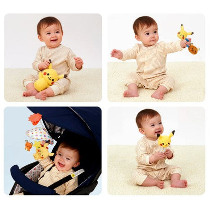 Pikachu First Gift Set Monpoke Plush Doll SEGA Toys Pokemon Baby Present
